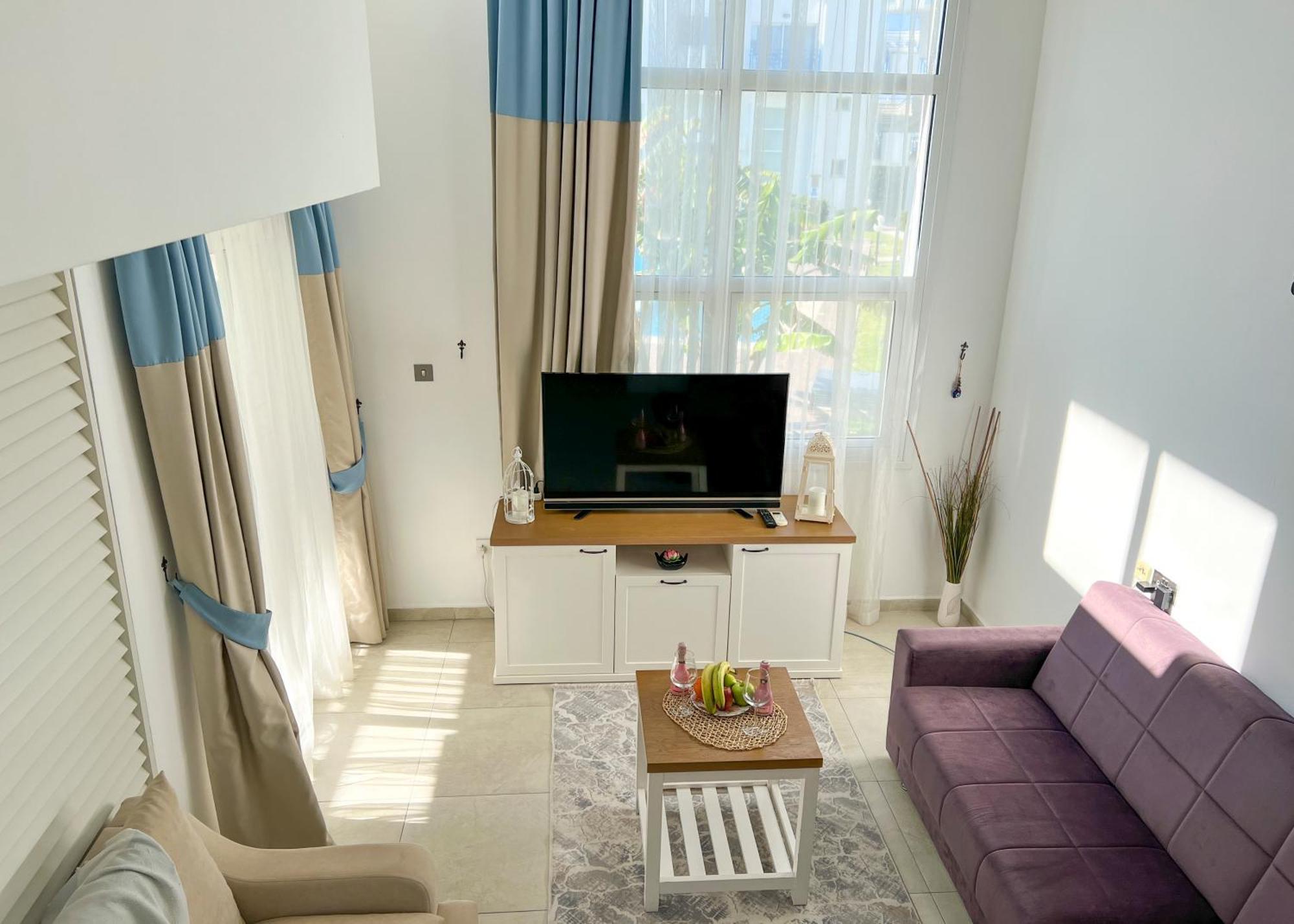Garden Loft Apt With Pool In Alsancak Kyrenia ไคริเนีย ภายนอก รูปภาพ